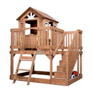 Backyard Discovery scenic Heights Cedar Playhouse