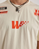WESC Mason Distressed Motorsport Tee