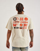 WESC Mason Distressed Motorsport Tee
