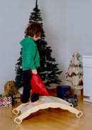 XL Wooden Balance Board for Toddlers Montessori Balance Toy With Pillow