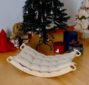 XL Wooden Balance Board for Toddlers Montessori Balance Toy With Pillow