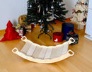 XL Wooden Balance Board for Toddlers Montessori Balance Toy With Pillow