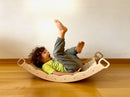 XL Wooden Balance Board for Toddlers Montessori Balance Toy With Pillow