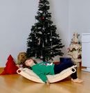 XL Wooden Balance Board for Toddlers Montessori Balance Toy With Pillow