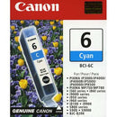 Canon BCI-6C Cyan Ink *Genuine / NEW - 3 Cartridges*