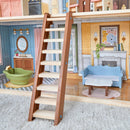 Charlotte Classic Wooden Dollhouse With 15-Piece Accessories