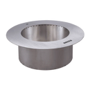 Zentro Round 30" Smokeless Fire Pit with Lid - Stainless Steel