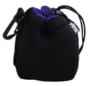 Zing Small Drawstring Pouch Black